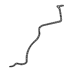 5F9Z17408A - Body: Washer Hose for FORD Image