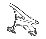 4K5809051 - Body: Quarter Panel for Audi Image