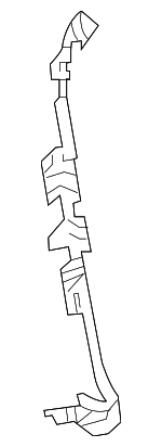 4K0809075A - Body: Mount Bracket for Audi: A6 allroad, A6 Quattro, RS6 Avant, S6 Image