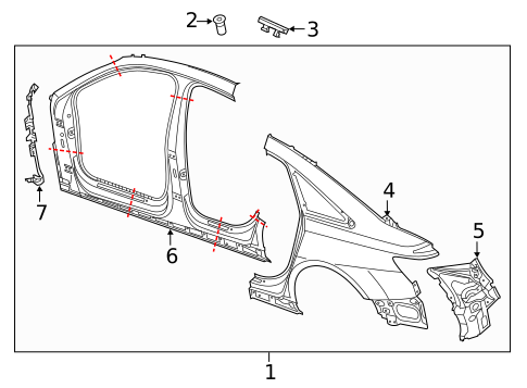Uniside for 2022 Audi A6 Quattro #0