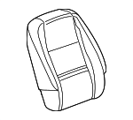 42506296 - : Jet Black Passenger Seat Back Cover for Chevrolet: Trax Image