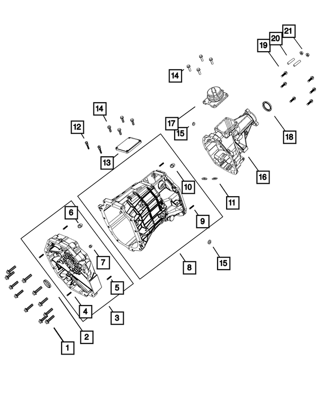 68056415AA - TR6060; 6-Speed; Manual Transmission: Input Shaft Seal for Mopar Image