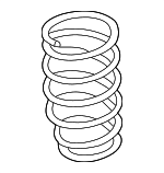 482316A660 - Suspension: Coil Spring for Toyota: Land Cruiser Image