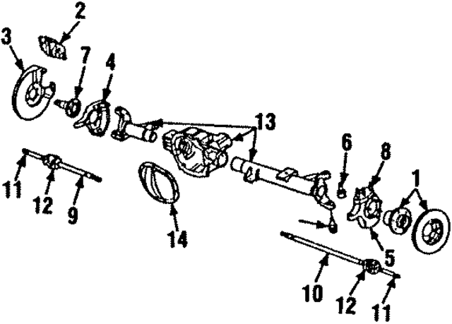 14026767 - Suspension: Brake Rotor for GM Image