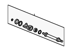 44500SLNL00 - Suspension: Intermediate Shaft for Honda: Fit Image