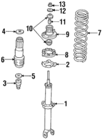 52441SV7A03 - : Coil Spring for Honda: Accord Image