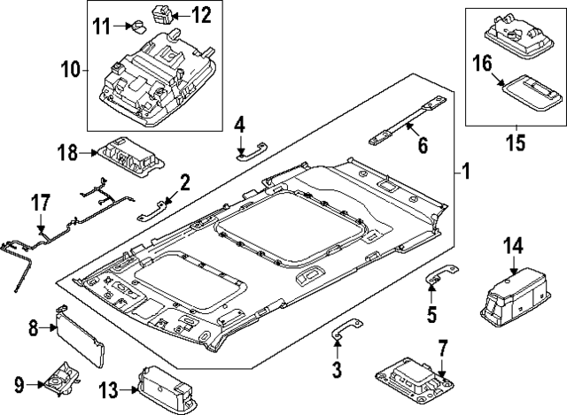 92620DO000YSY - : Cargo Lamp for Hyundai Image