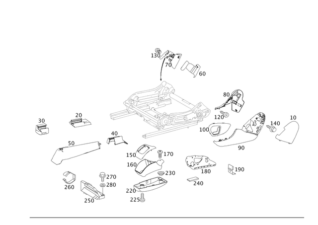 949908602 - Driver Seat: Tapping Screw for Mercedes-Benz Image image