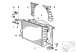 17112227281 - : Radiator for BMW Image