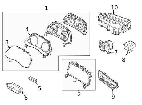 Trunk for 2020 Hyundai Sonata #1
