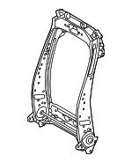 7101360760 - : Seat Back Frame for Lexus Image