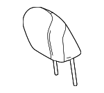 7191060K80C1 - Body: Headrest for Lexus: LX600, LX700h Image