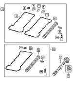 5047979AA - Engine: Valve Lash Adjuster for Mopar Image