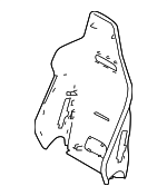 T2R23182PVJ - Body: Seat Back Panel for Jaguar Image