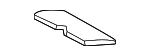 T2R23210 - Body: Seat Frame Insulator for Jaguar Image