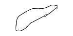 T2R23203 - Body: Seat Cushion Pad for Jaguar Image