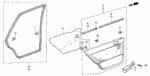 90664671003 - Interior/Bumper: CLIP, CANOE for Honda Image image