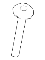 89770AA000YPK - Body: Headrest Guide for Hyundai: Elantra, Kona, Kona Electric Image