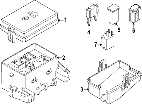 Fuse & Relay for 2024 Ford F-150 #0