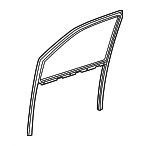 6814150013 - : 2001-2006 Lexus LS430 - Run Channel for Lexus: LS430 Image