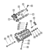 4663676AC - 2.7L Gas; Engine: Chain Tensioner for Mopar Image