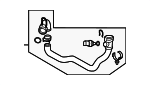 1K0122051GL - Cooling System: Lower Hose for Audi Image