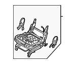 89600C6010 - Body: Cushion Frame for Kia: Sorento Image