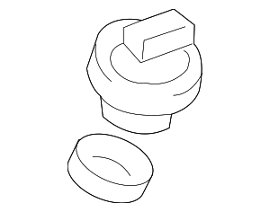1218020040 - Engine: Filler Cap for Toyota: Highlander Image