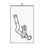 LR183050 - : Coolant Line for Land Rover: Defender 110, Defender 130, Defender 90, Discovery, Range Rover, Range Rover Sport, Range Rover Velar Image