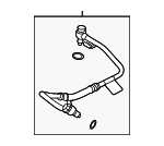 LR175459 - : Oil Line for Land Rover: Defender 110, Defender 130, Defender 90, Discovery, Range Rover, Range Rover Sport, Range Rover Velar Image