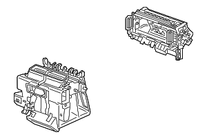 4N0820356 - HVAC: Case Assembly for Audi Image