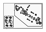 58230L1050 - Brakes: Disc Brake Kit for Kia Image