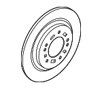 58411L0000 - Brakes: Rotor for Kia Image