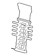 88939289 - Body: Lumbar Support for Cadillac: Escalade, Escalade EXT | Chevrolet: Avalanche 1500, Avalanche 2500, Silverado 1500, Silverado 1500 HD, Silverado 2500, Silverado 2500 HD, Silverado 3500, Suburban 1500, Suburban 2500, Tahoe | GMC: Sierra 1500, Sierra 1500 HD, Sierra 2500, Sierra 2500 HD, Sierra 3500, Yukon, Yukon XL 1500, Yukon XL 2500 Image