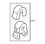 219302G400 - Engine: Stopper for Kia Image