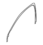 1319988 - Body: Frame Trim for Volvo: S60, S60 Cross Country, V60, V60 Cross Country Image