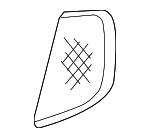 39868061 - Body: Speaker Cover for Volvo: S60, S60 Cross Country, V60, V60 Cross Country Image