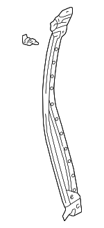 678710C010 - Body: Front Weather-strip for Toyota: Tundra Image