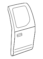 670040C031 - Body: Door Shell for Toyota: Tundra Image
