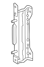 5316452020 - Belts &amp; Cooling: 2007-2014 Toyota - Deflector Panel for Scion: xD | Toyota: Yaris Image