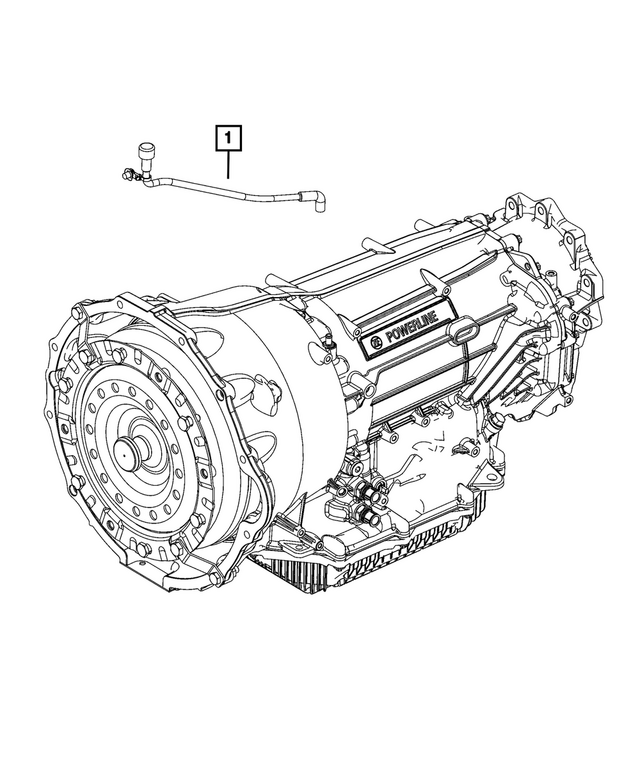 68594357AA - Transmission: Vent Hose for Mopar Image