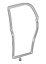 6787202040 - Body: Door Weather-strip for Toyota Image
