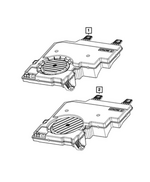 68589363AA - Electrical: Sub Woofer Speaker for Mopar Image
