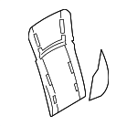 64130AN04A - Body: Seat Back Pad for Subaru: Legacy, Outback Image