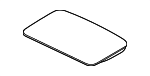 12777917 - Body: Sunroof Glass for Saab: 9-3, 9-3X Image