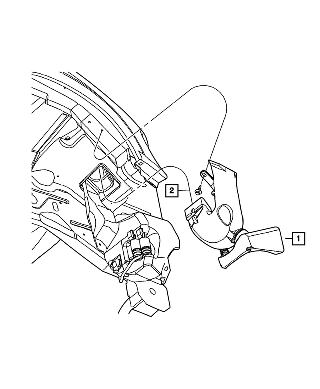 4880445AA - Fuel: Fresh Air Duct for Mopar Image