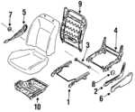 8740150J00 - : Seat Back Adjust for Infiniti Image