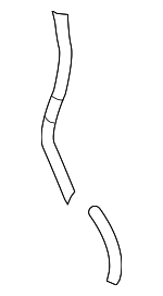 89043300 - Body: Cable for Buick: Terraza | Chevrolet: Uplander | Saturn: Relay Image