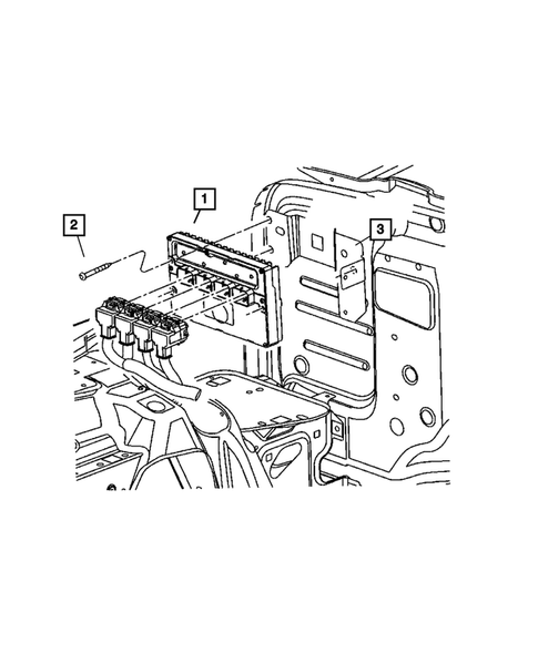Single Board Engine Controllers for 2006 Jeep Wrangler #0