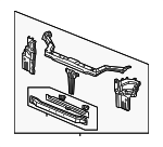 60400S10A02ZZ - : Radiator Support for Honda: CR-V Image